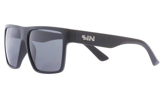 SIN Vespa II Polarised Sunglasses - Matte Raven/Smoke - VENUE.