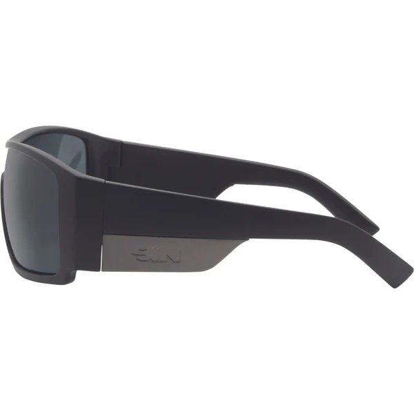 SIN BLAZE Classic Polarised Sunglasses - Black/Smoke - VENUE.