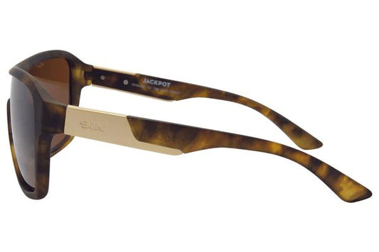 SIN Jackpot Polarised Sunglasses - Tort/Brown - VENUE.
