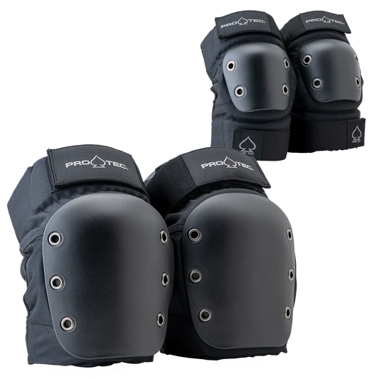 PRO-TEC Street Elbow & Knee Safety Pad Set - Black