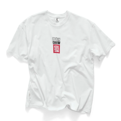 SDOUBLE Crew Mens Tee - White