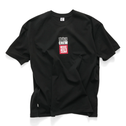 SDOUBLE Crew Mens Tee - Black