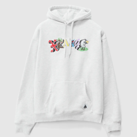 XLARGE Garden Mens Hoodie - Snow Marle