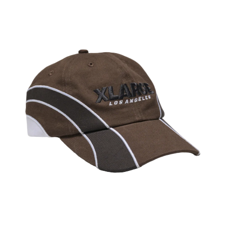 XLARGE Panel Low Pro Snapback Cap - Mocha