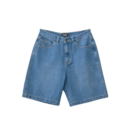 XLARGE Bubble Bull Denim 91 Mens Short - Blue Indigo