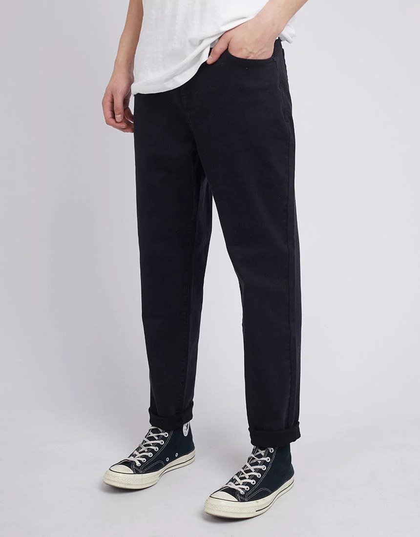 SILENT THEORY A2 Soho Mens Jean - Washed Black – VENUE.