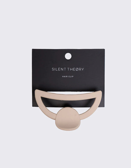 SILENT THEORY Sol Hair Clip - Oat