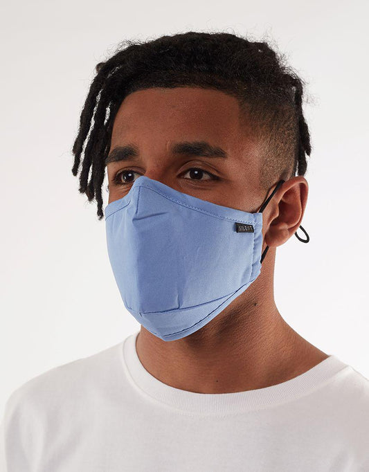 SILENT THEORY Silent Face Mask - Blue