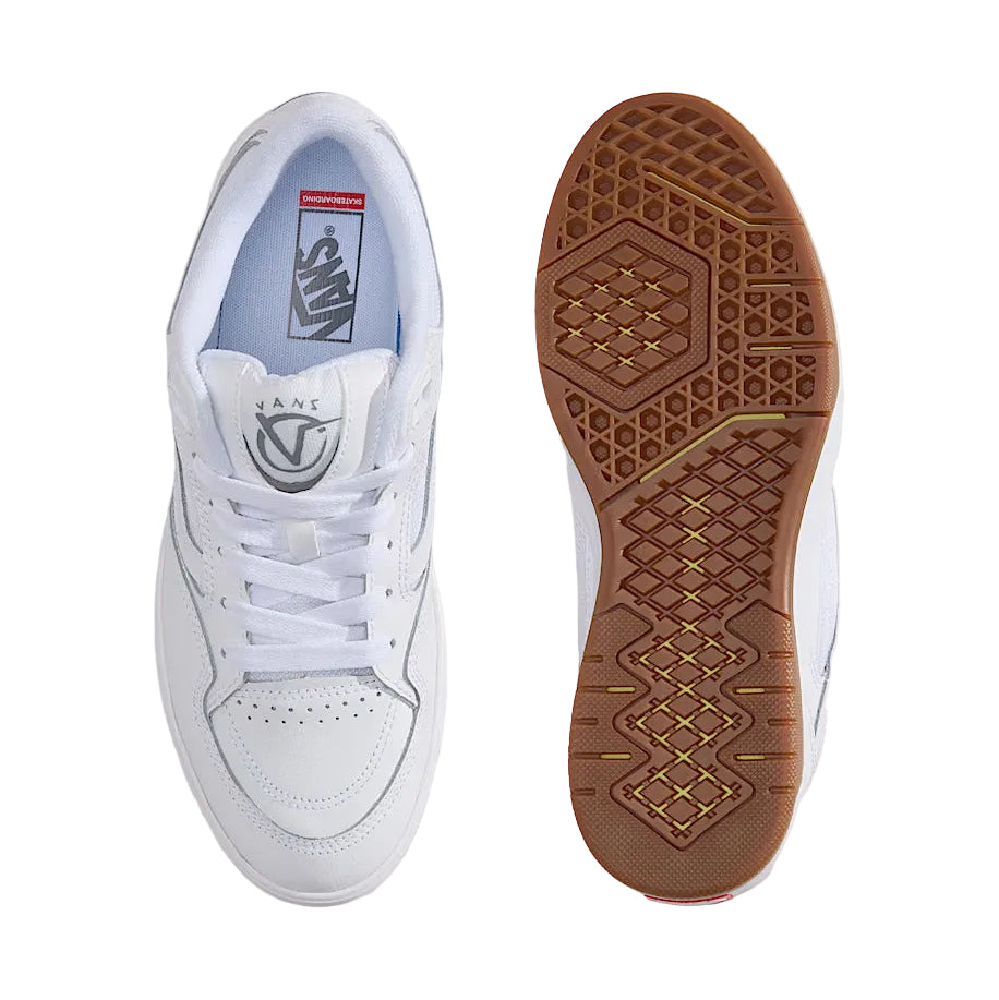 VANS Skate Rowan Z3 Low Shoe - White/Gum