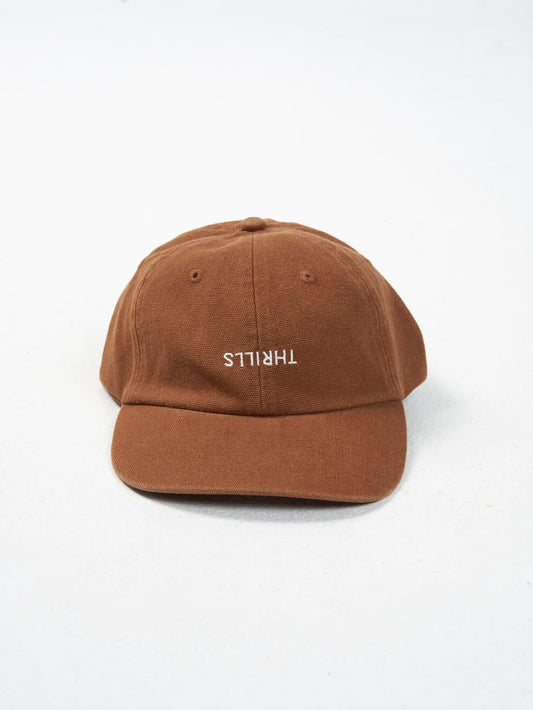 THRILLS Minimal Thrills Strapback Cap - Chestnut