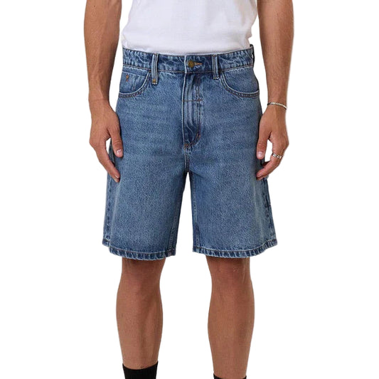 THRILLS Slacker Denim Short - Stoned Blues