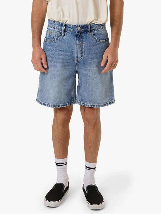 THRILLS Slacker Denim Short - Tempest Blue