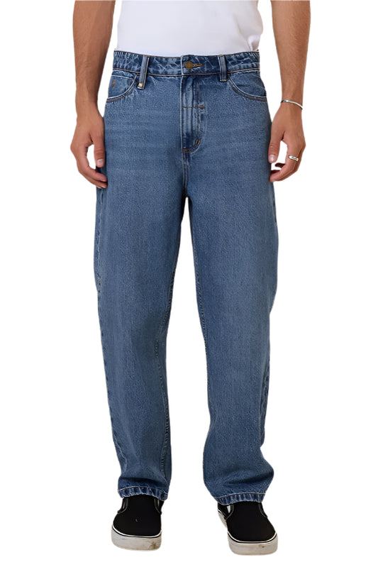 THRILLS Slacker Mens Jean - Stoned Blues