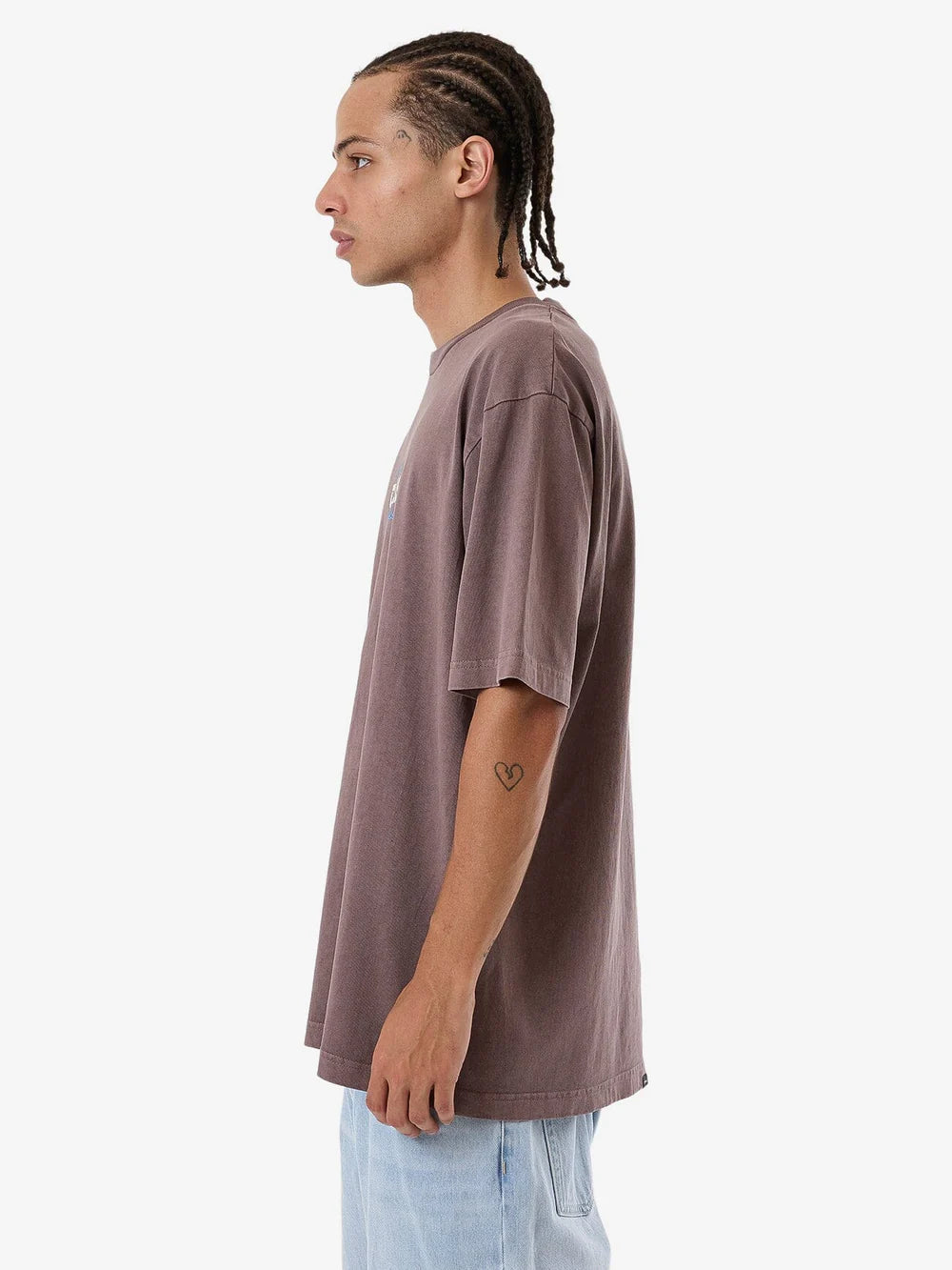 THRILLS Evolution Oversized Fit Mens Tee - Sparrow