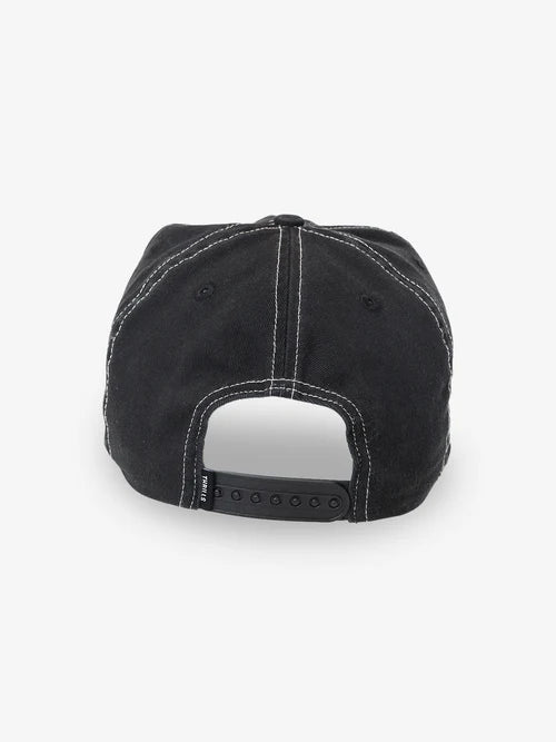 THRILLS In Bloom 5 Panel Snapback Cap - Twilight Black