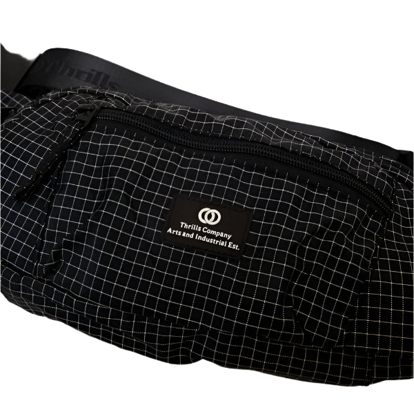 THRILLS Cortex Hip Bag - Black