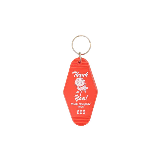 THRILLS Thankyou Motel Key Tag - Poppy Red
