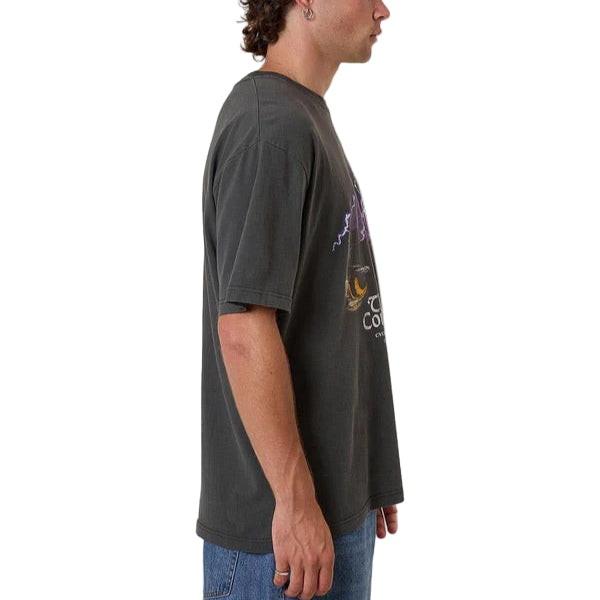 THRILLS Flight Risk Oversize Fit Mens Tee - Merch Black
