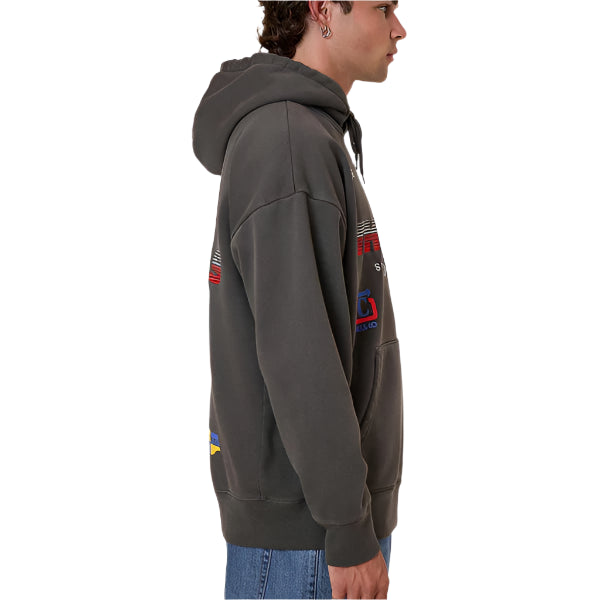 THRILLS Anarchy In Paradise Slouch Mens Hoodie - Merch Black