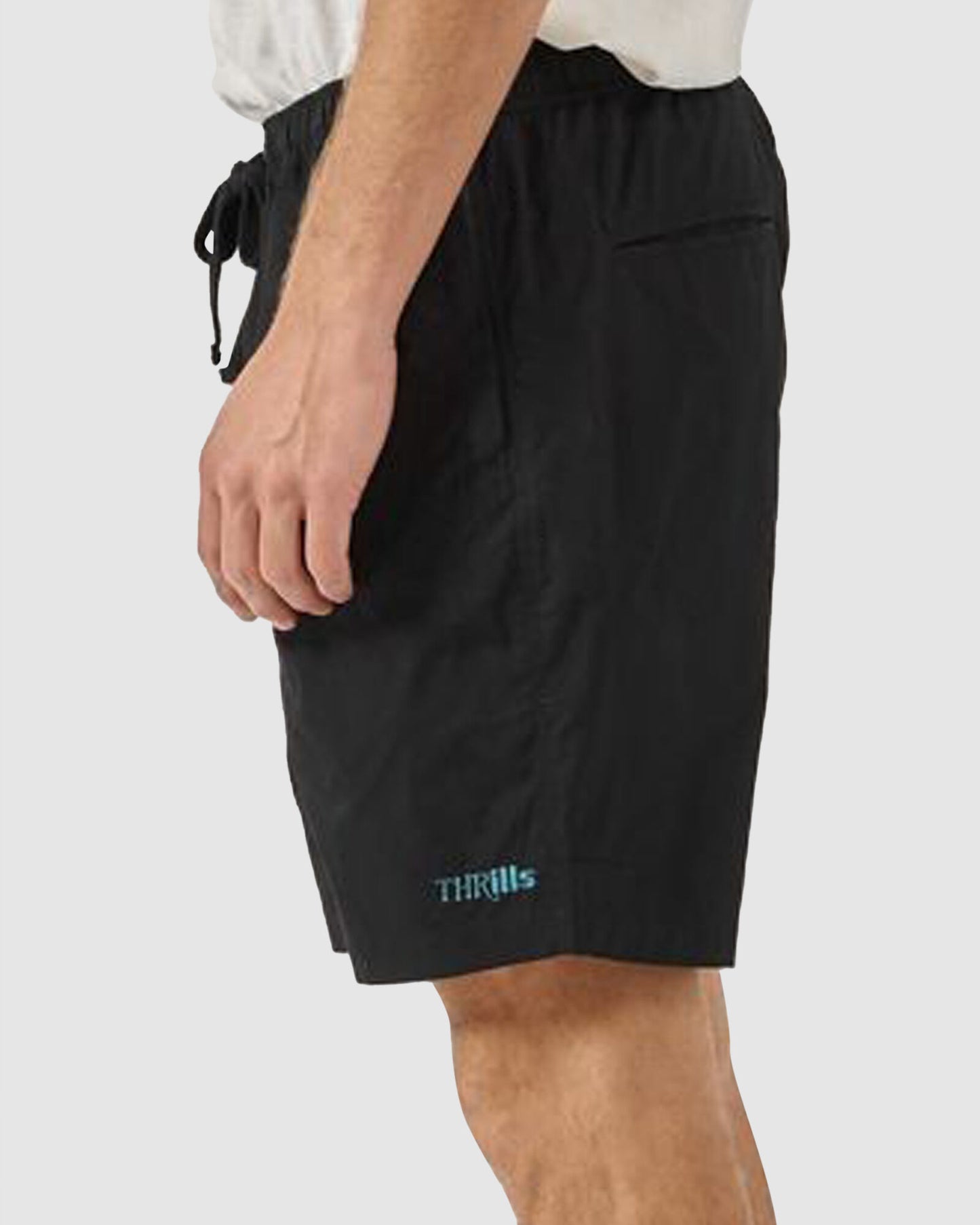 THRILLS Two Minds Mens Volley Short - Black