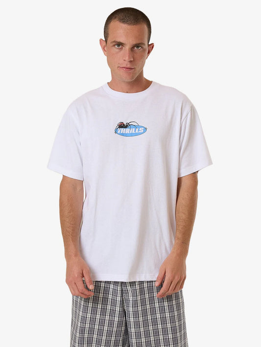 THRILLS Trust In Us Merch Fit Mens Tee - White