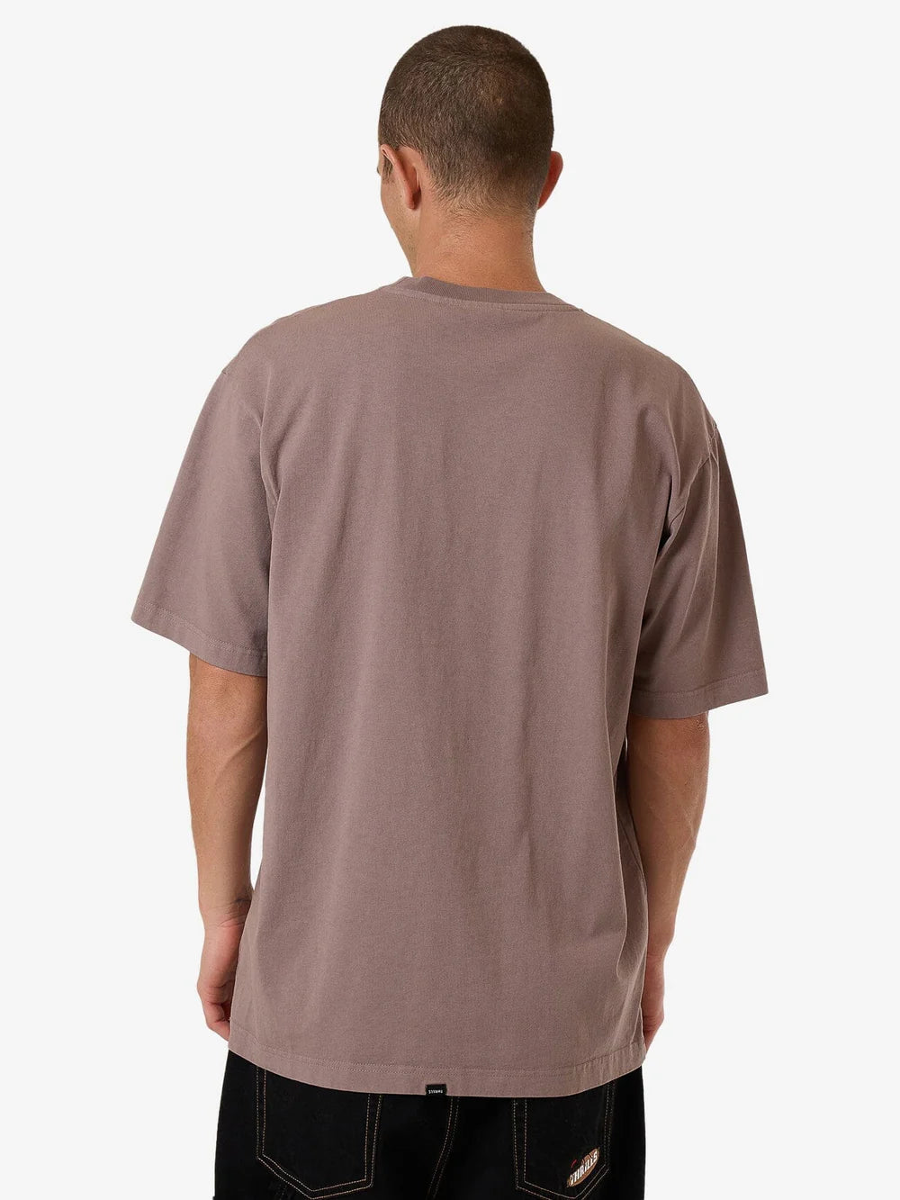 THRILLS Double Meaning Oversized Fit Mens Tee - Dove