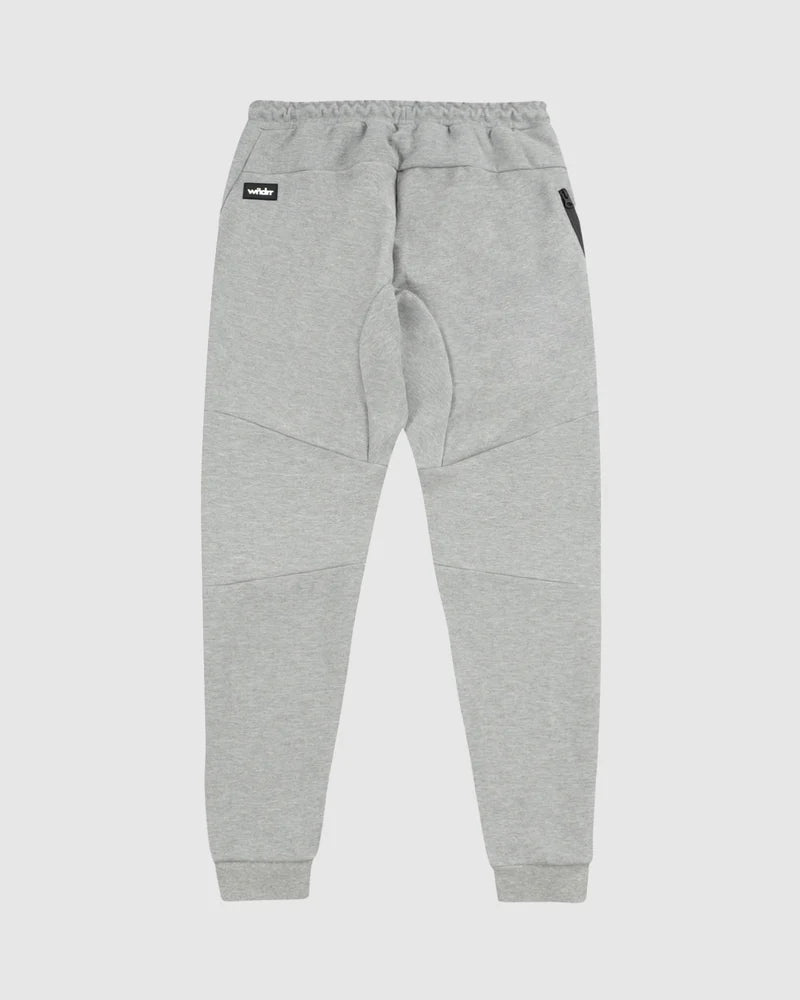 WNDRR Hoxton V2 Mens Tech Trackpant - Grey Marle