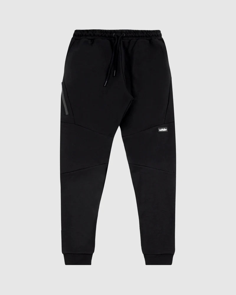 WNDRR Hoxton V2 Mens Tech Trackpant - Black