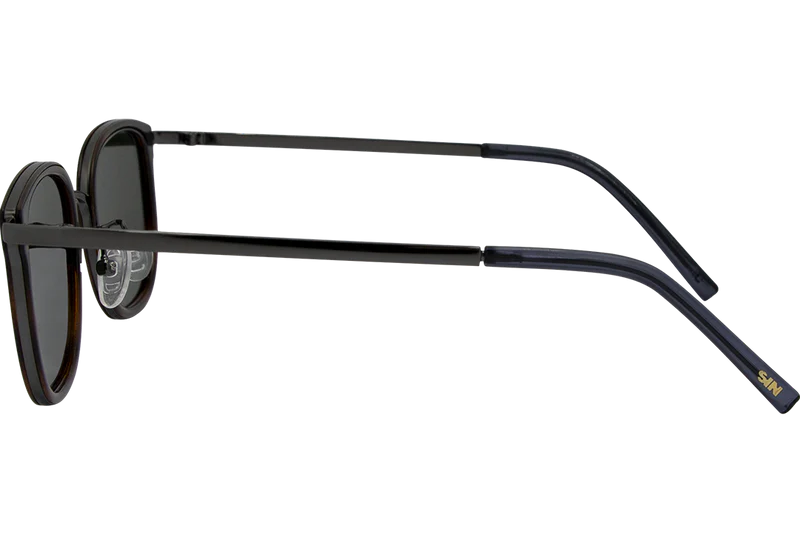 SIN Tommy Polarised Sunglasses - Dark Tort/G15