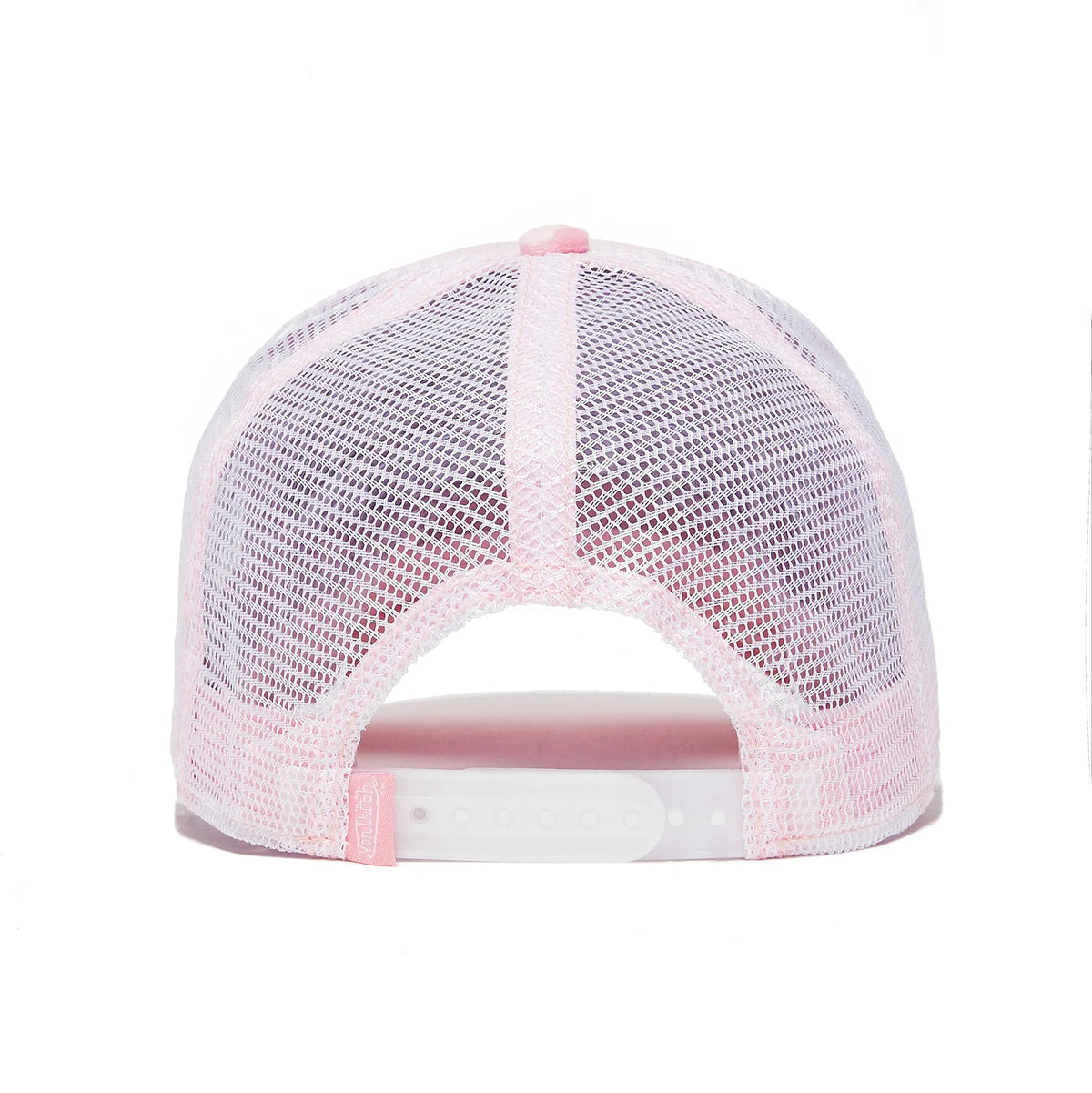VON DUTCH Velvet Snapback Trucker Cap - Pink Velvet