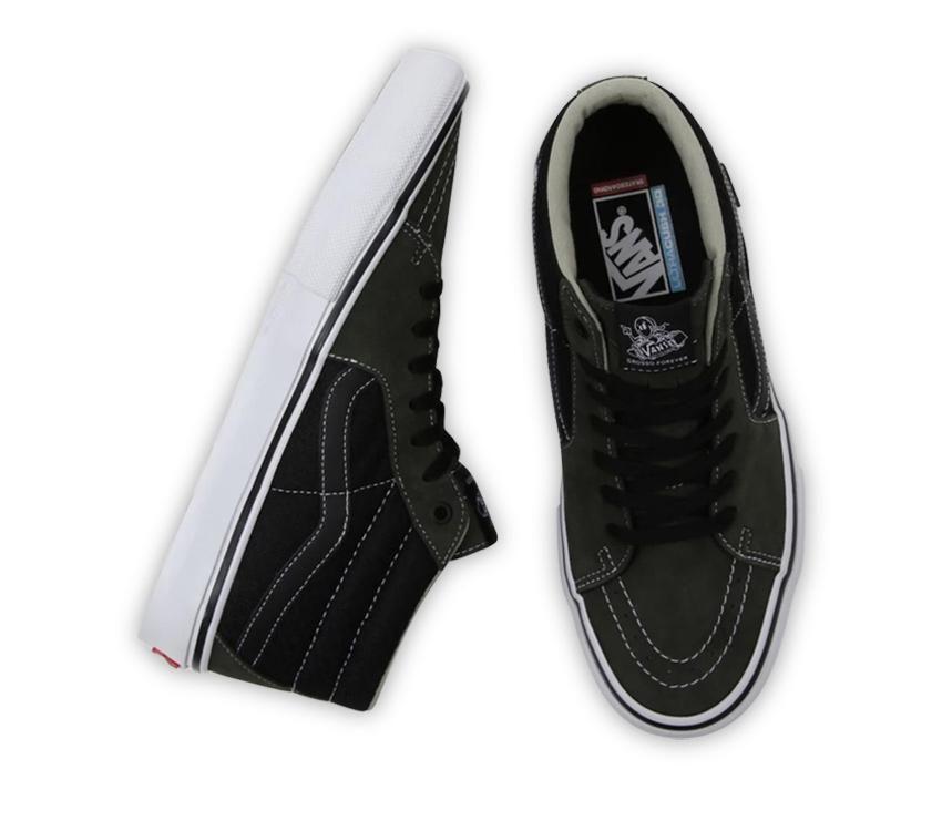 VANS SK8 Grosso Mid Shoe - Forest Night