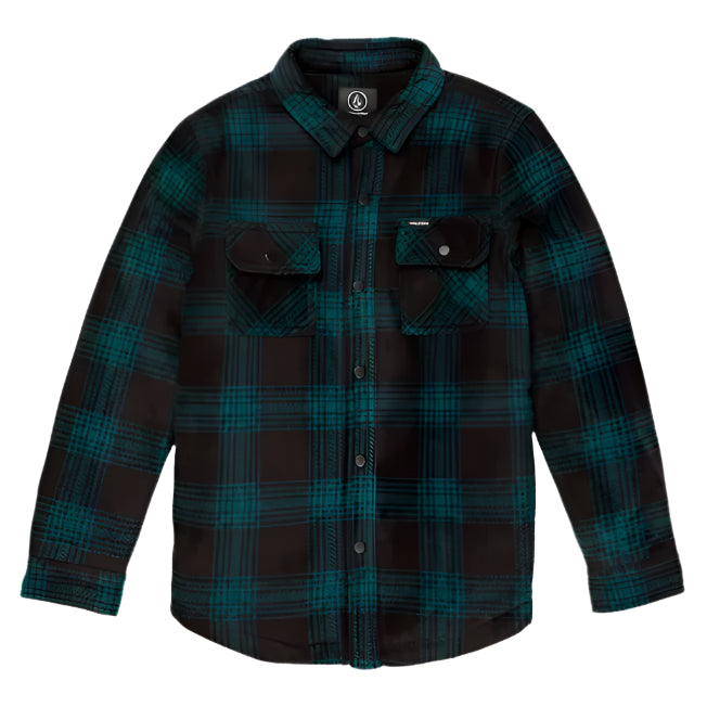 VOLCOM Bowered Fleece Mens Jacket - Evergreen