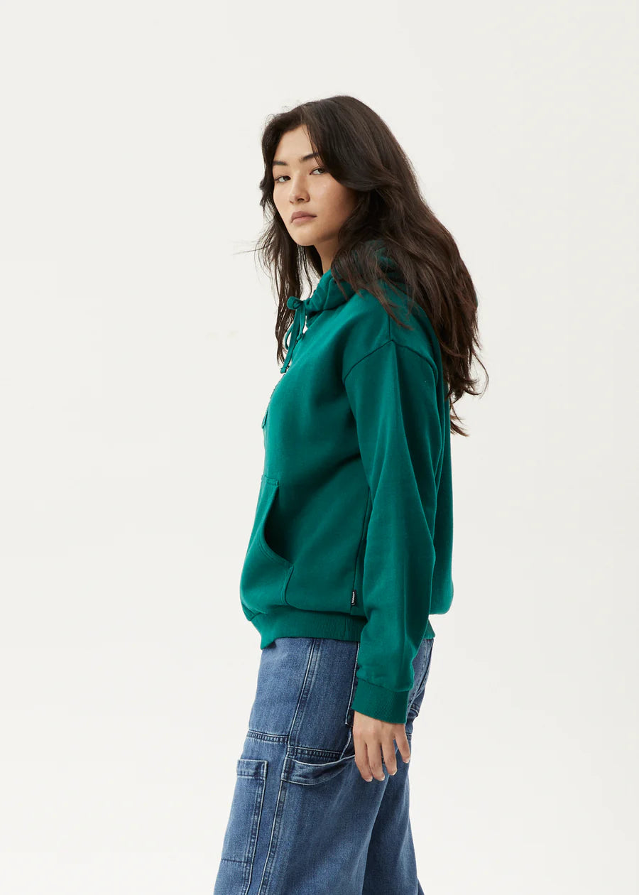 AFENDS Blossom Recycled Womens Hoodie - Pine