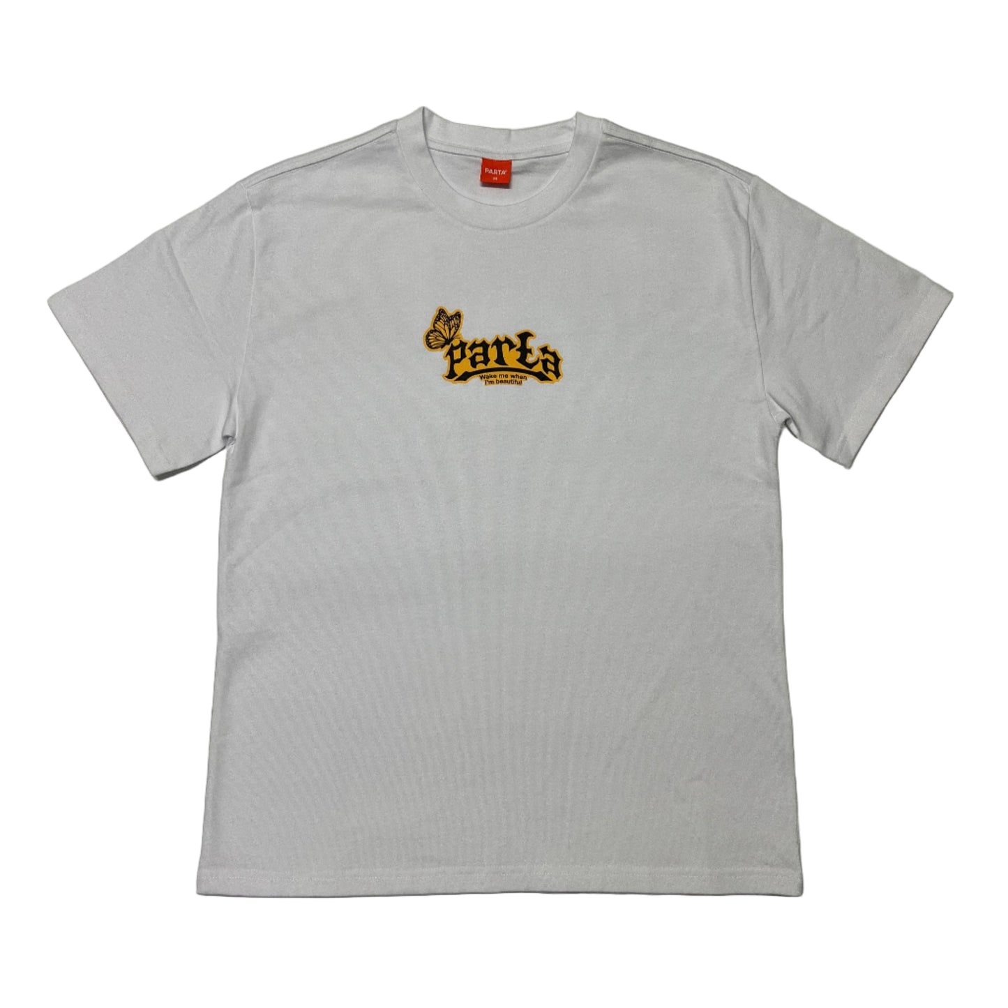 PARTA Wake Me Heavy Weight Tee - White