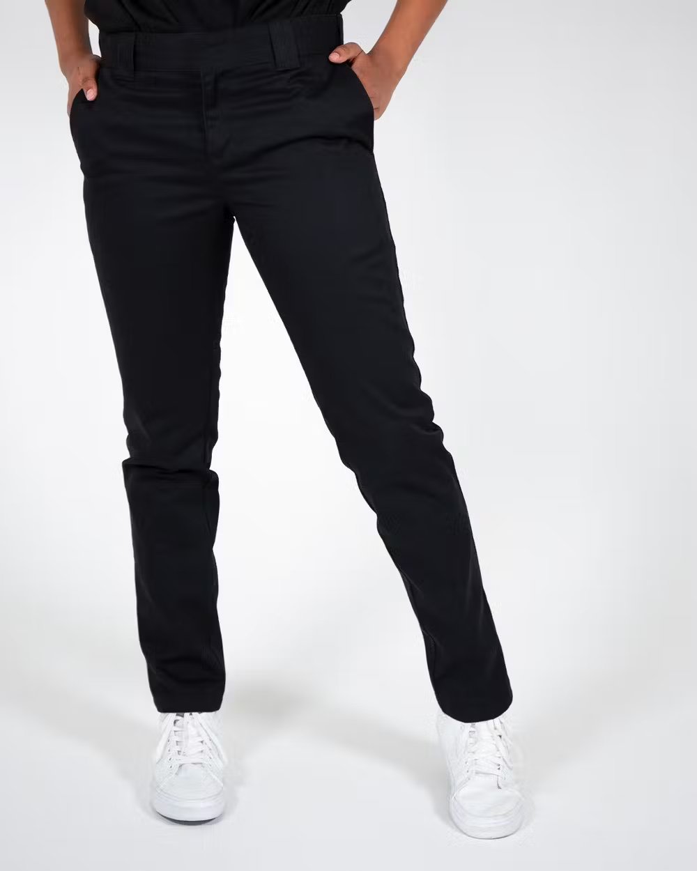 DICKIES 872 Slim Fit Pants - Black - VENUE.