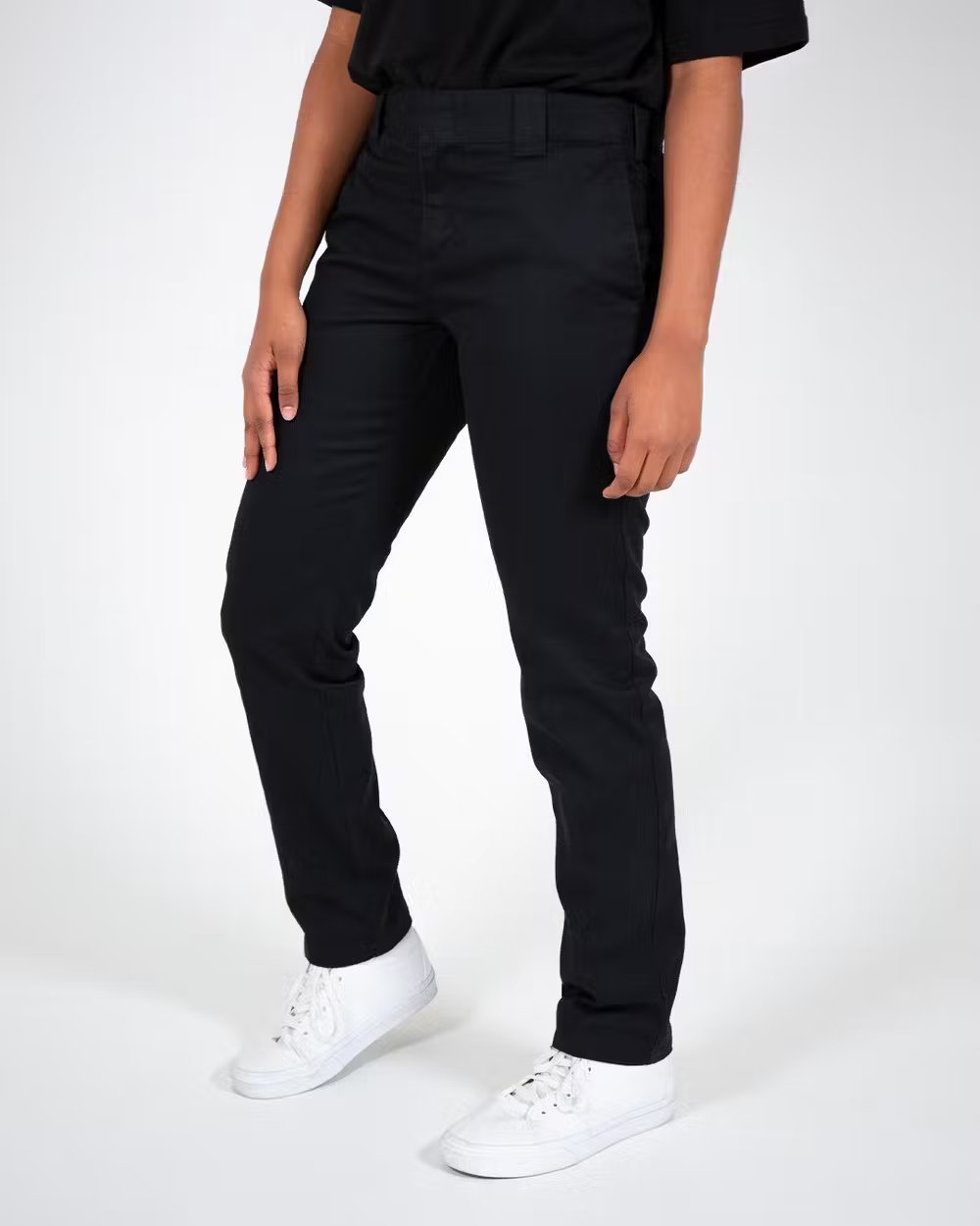 DICKIES 872 Slim Fit Pants - Black - VENUE.