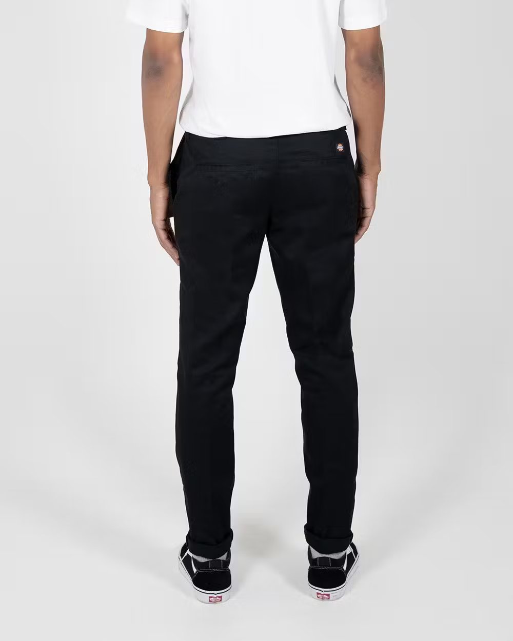 DICKIES 872 Slim Fit Pants - Black - VENUE.