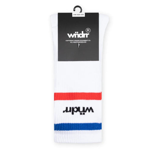 WNDRR Challenger Mens 3 Pack Socks - White