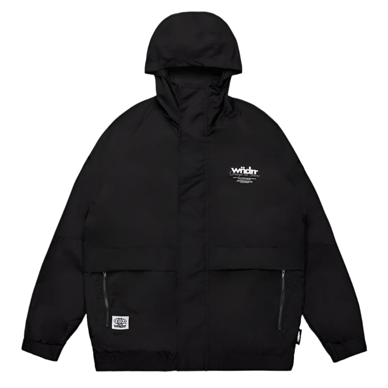 WNDRR Disrupt Mens Spray Jacket - Black