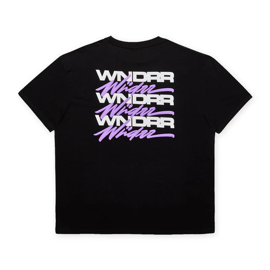 WNDRR Hexed Box Fit Mens Tee - Black