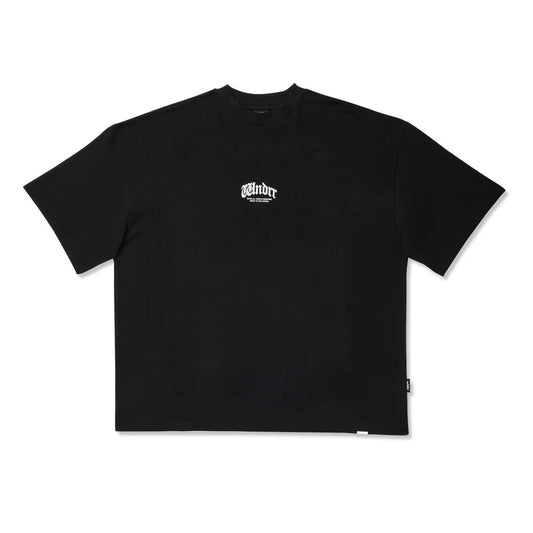 WNDRR Revival Heavy Weight Mens Tee - Black