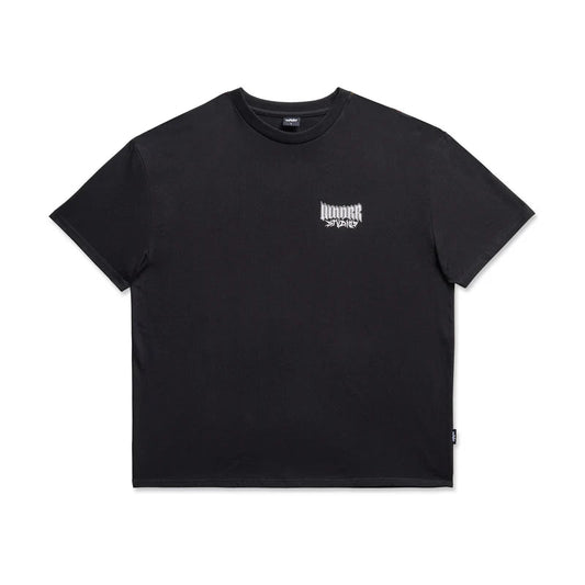 WNDRR Bleach Box Fit Mens Tee - Black