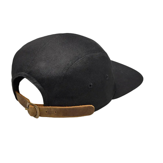 WNDRR Token 5 Panel Strapback Cap - Black