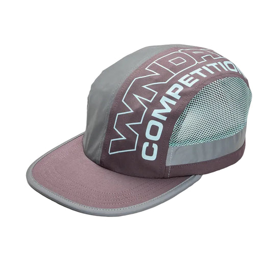 WNDRR Competition Runner Strapback Cap - Grey/Blue
