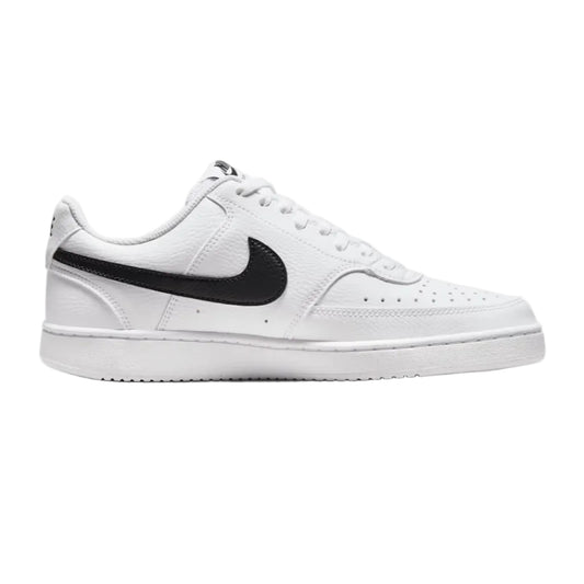 NIKE Court Vision Next Nature Low Shoe - White/White/Black