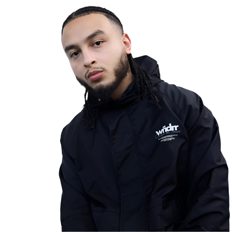 WNDRR Disrupt Mens Spray Jacket - Black
