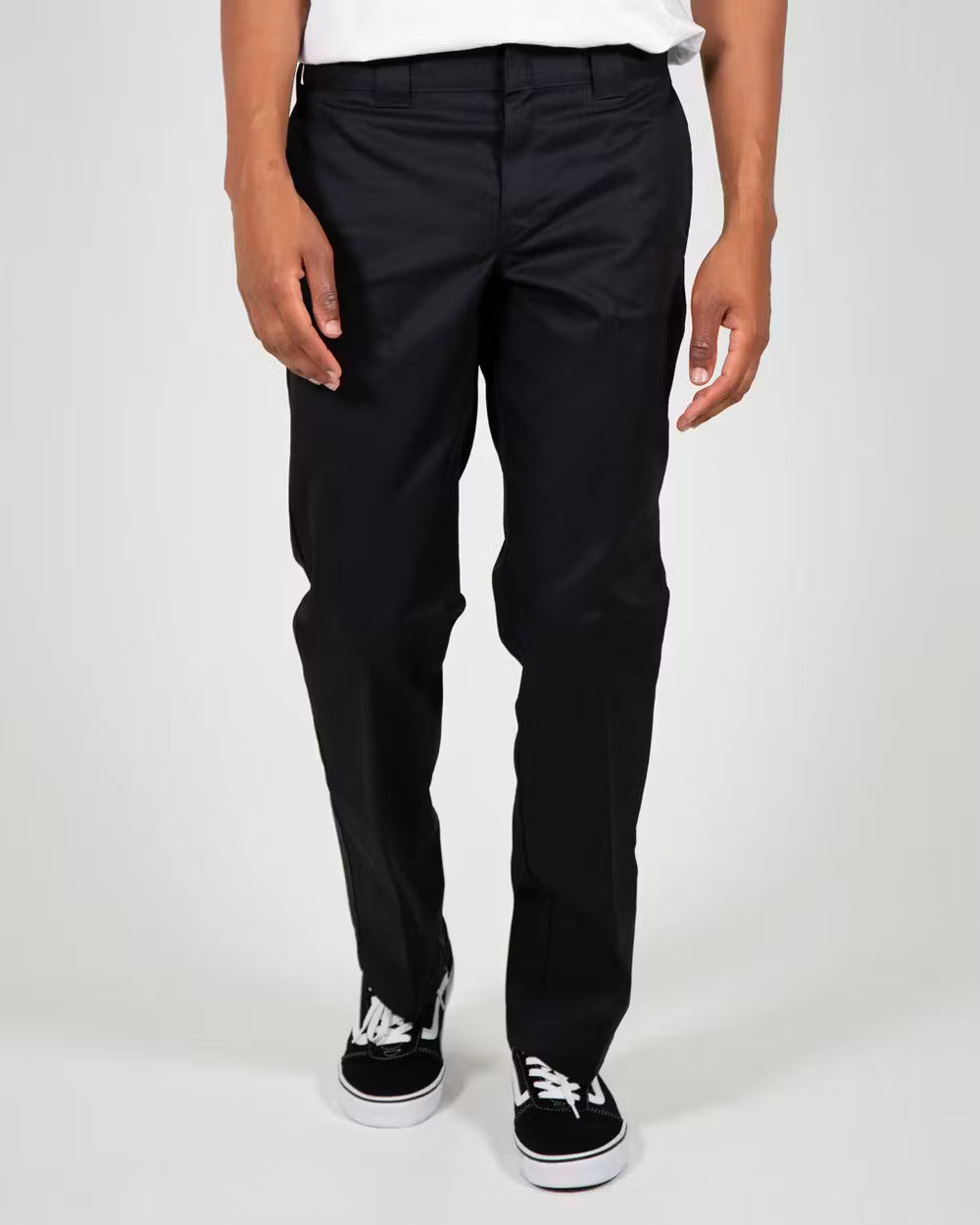 DICKIES 873 Slim Straight Fit Pants - Black - VENUE.