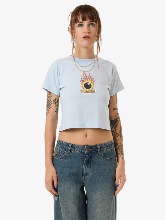 WORSHIP Try Again Womens Tee - Ice Melt