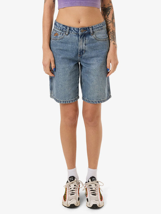 WORSHIP Floater Womens Carpenter Shorts - Storm Blue