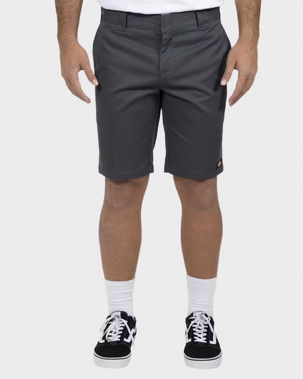 DICKIES 872 Slim Fit Shorts - Charcoal - VENUE.